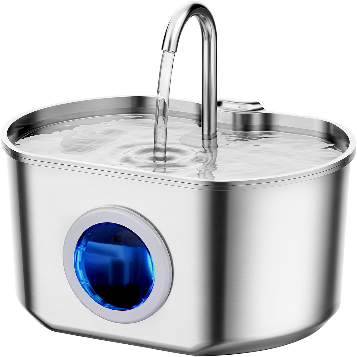 Crystal Fountain Cat Water Dispenser