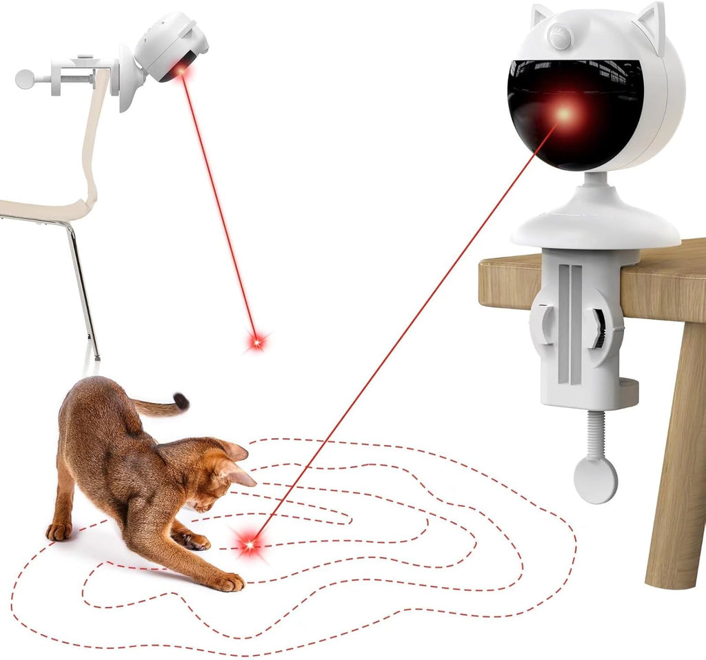 Interactive Laser Cat Toy Hub
