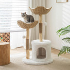 Deluxe Modern Cat Tree Lounge