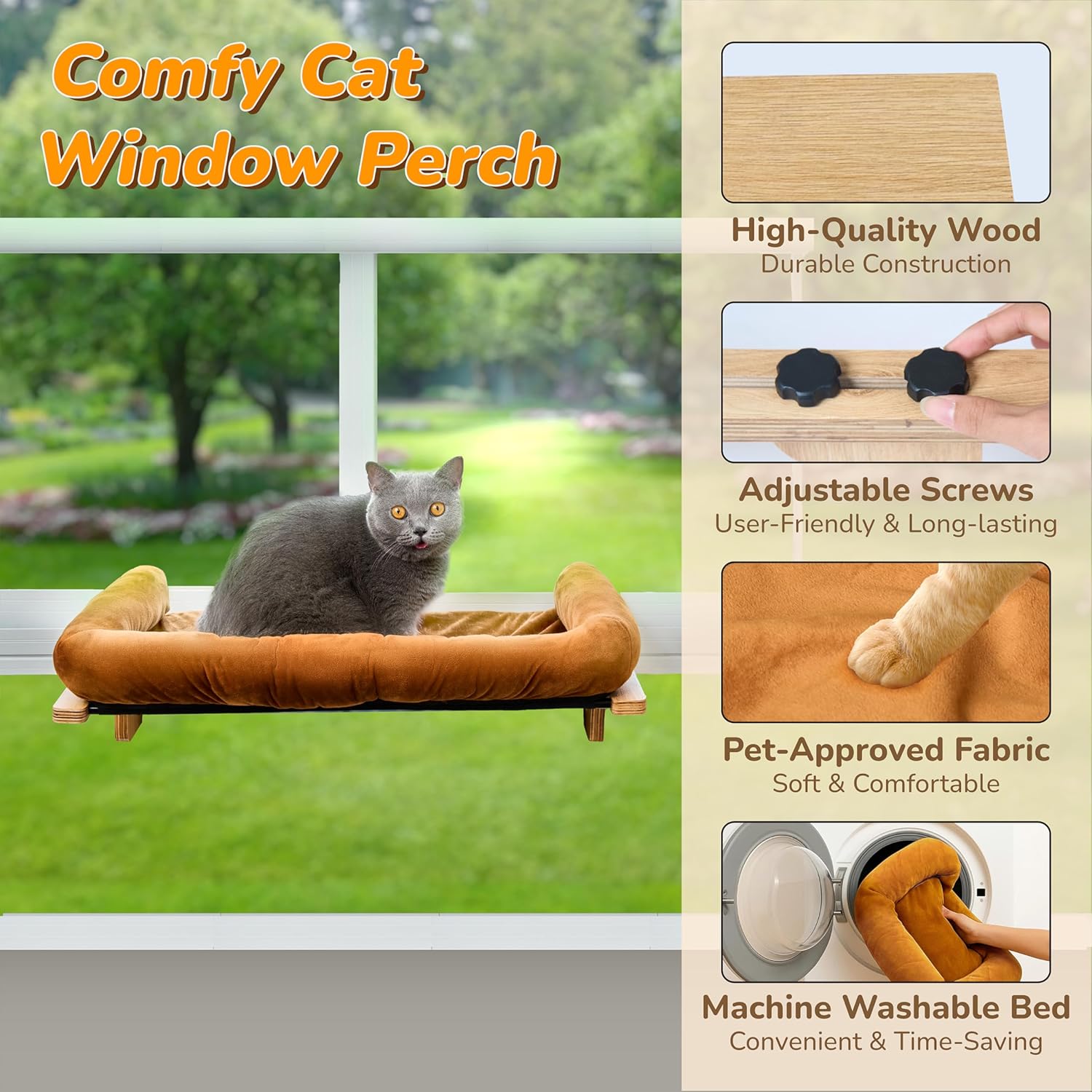 Luxury Cat Hammock Lounger